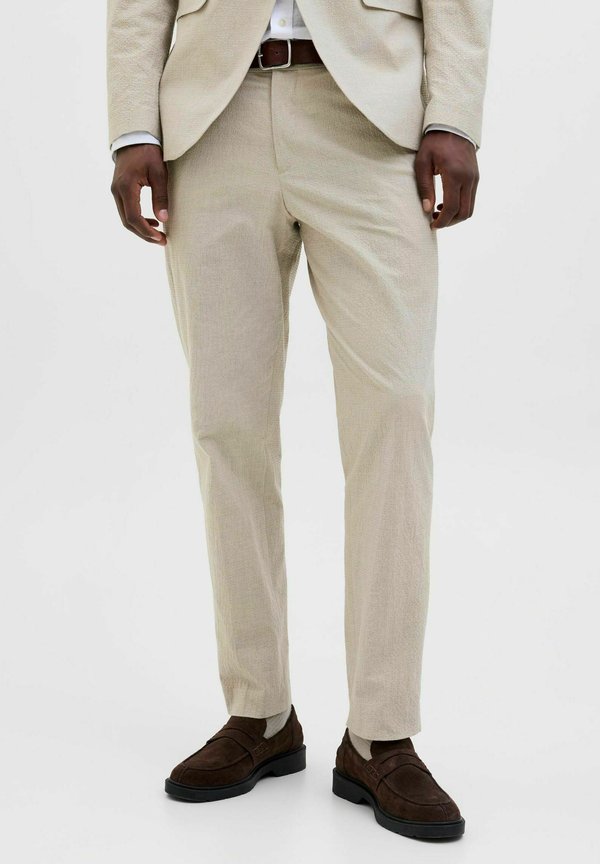 JPRSTAN - Stoffhose - silver lining