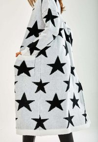 Liquorish STAR LONG - Cardigan - white