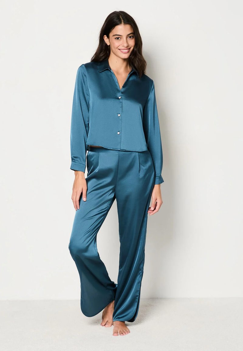 Etam Pyjamabroek blauw Etam Pyjamabroek blauw