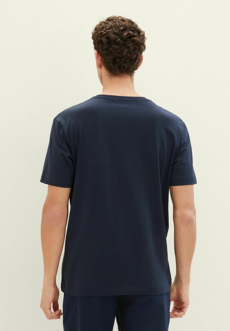 TOM TAILOR Denim Maglietta da Uomo, 29476 - Grigio Coal, XS