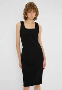 adL SLEEVELES SQUARE COLLOR - Etuikjole - black