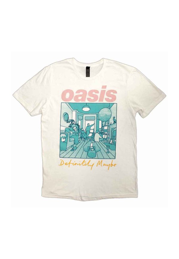 DEFINITELY MAYBE ILLUSTRATION COLOUR - Print T-shirt4
