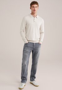 WE Fashion BLUE RIDGE - Vaqueros rectos - grey