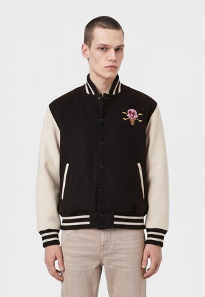 Icecream, CONES & BONES VARSITY JACKET - Яке бомбър - black