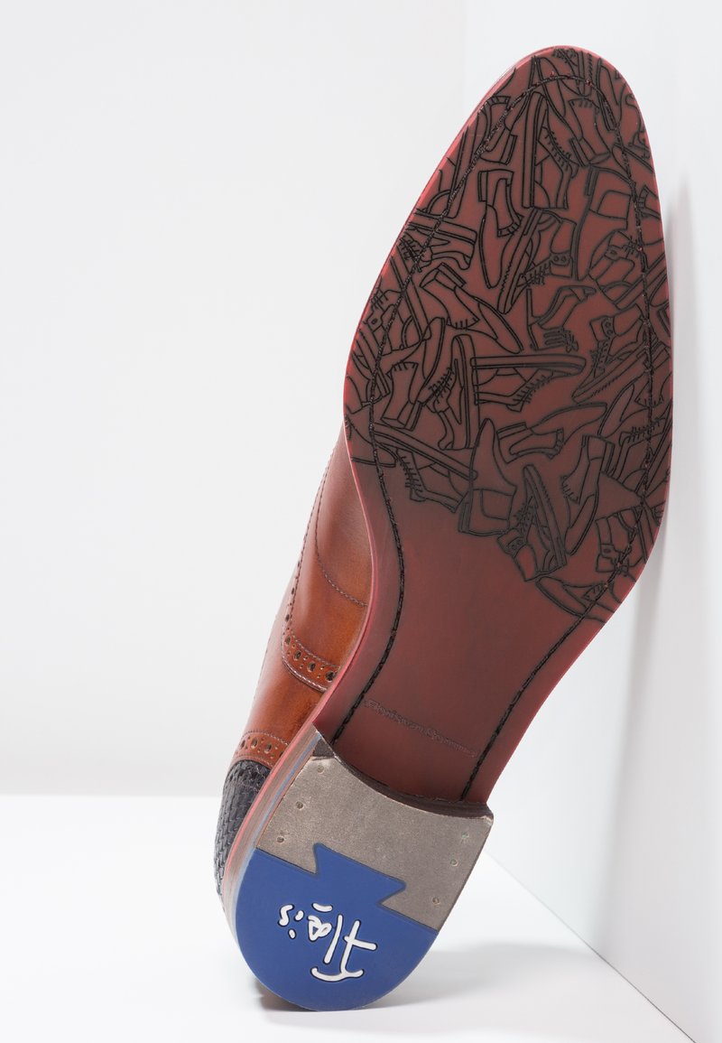 Herren Klassische Schnürer | Floris van Bommel Schnürer dark cognac/cognac - EF16319 Herren Klassische Schnürer | Floris van Bommel Schnürer dark cognac/cognac - EF16319