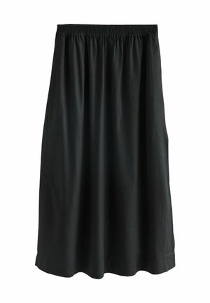 TALL FIT WITH  - Jupe longue - black
