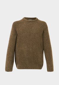 DUN TEXTURED SWEATER UNISEX - Svetrík - taupe