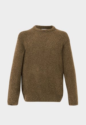 DUN TEXTURED SWEATER UNISEX - Džemperis - taupe