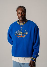BLKVIS SCRIPT ROSES UNISEX - Camisola - blue loilite