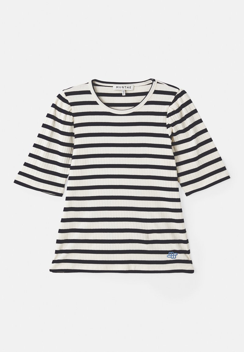 MUNTHE T-shirt print blauw