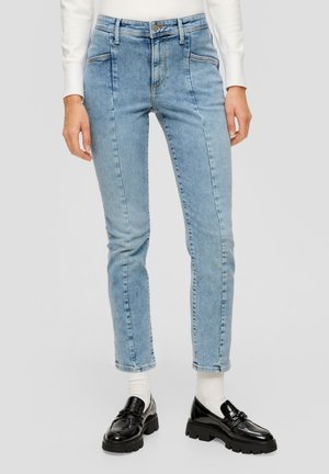 MID RISE - Slim fit jeans - hellblau