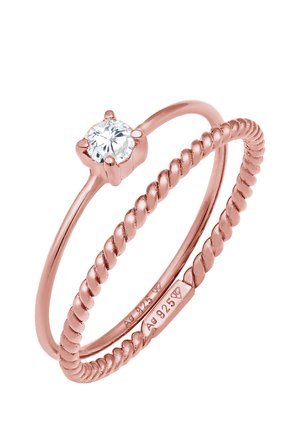 Elli 2 PACK - Bague - rose gold-coloured