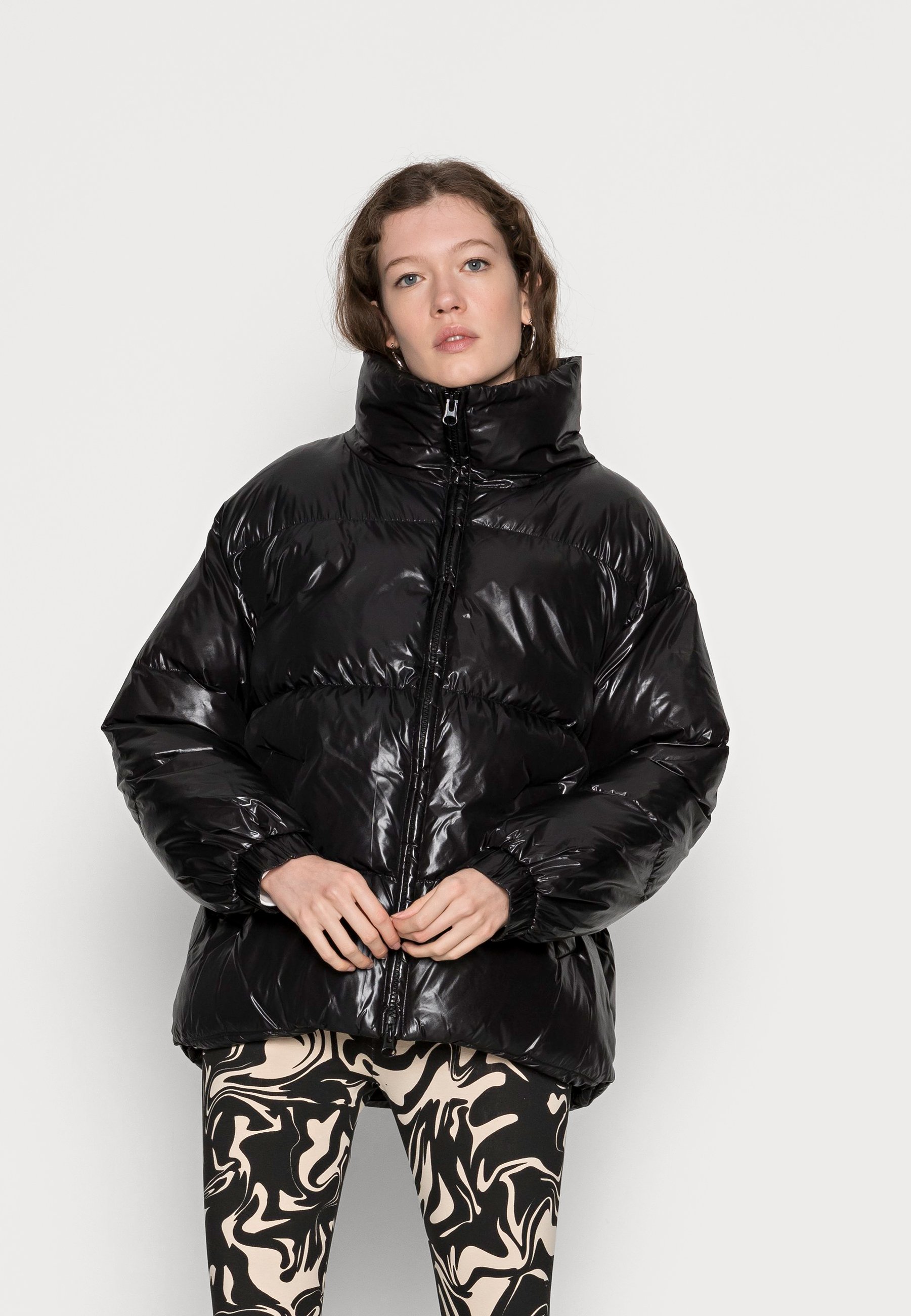 Monki Winter coat - black - Zalando.ie