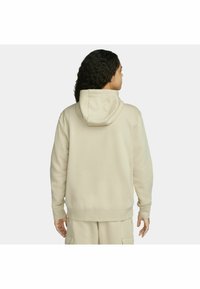 Nike Sportswear M CLUB HOODIE FZ BB - Camisola com fecho - rattan rattan white