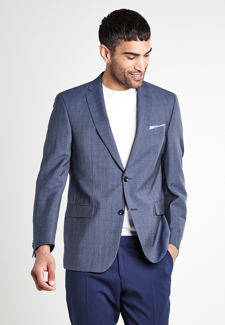 carl gross Blazer lichtblauw