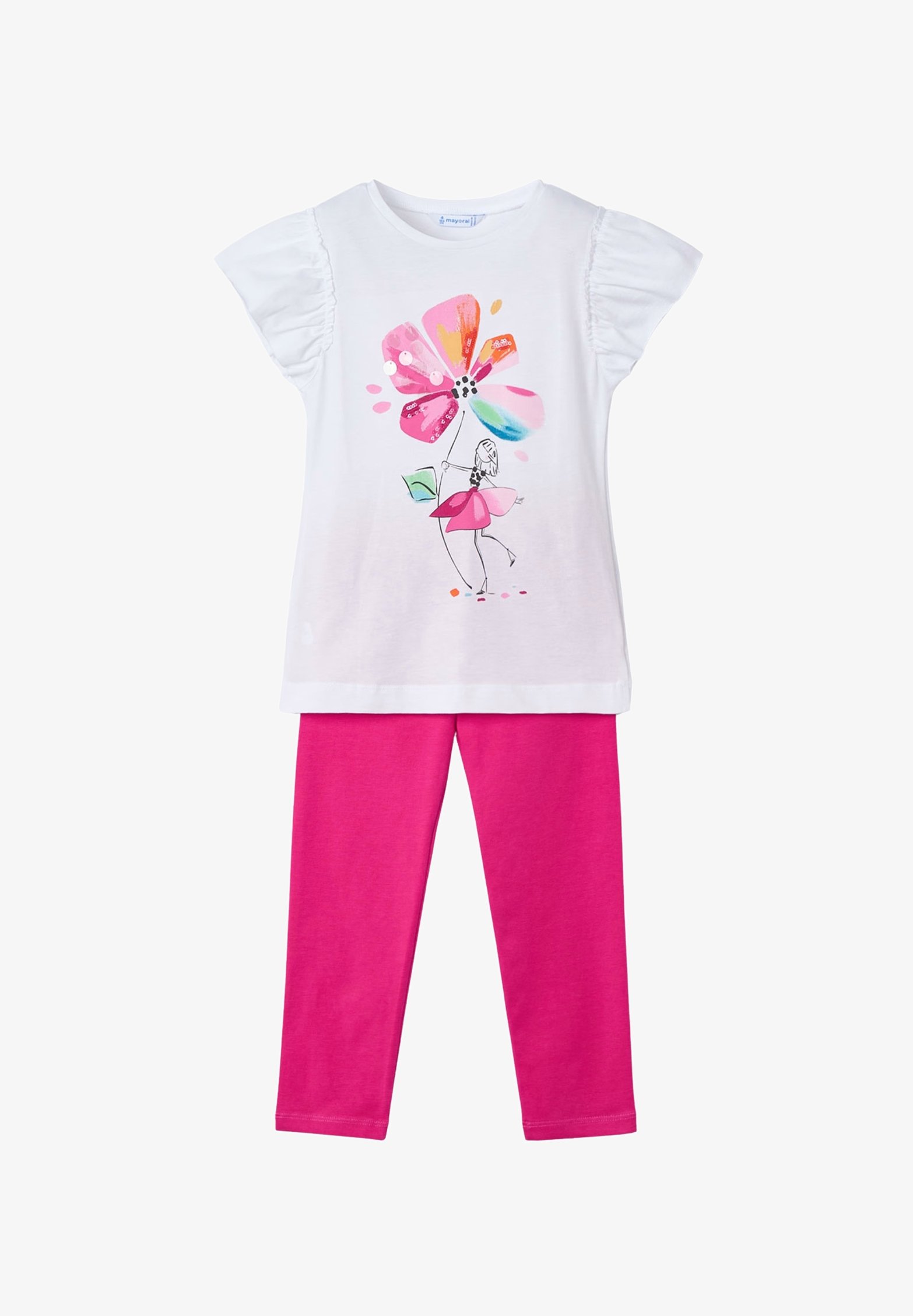 Completo Bimba Mayoral Completo Leggings Ciniglia Mayoral Per