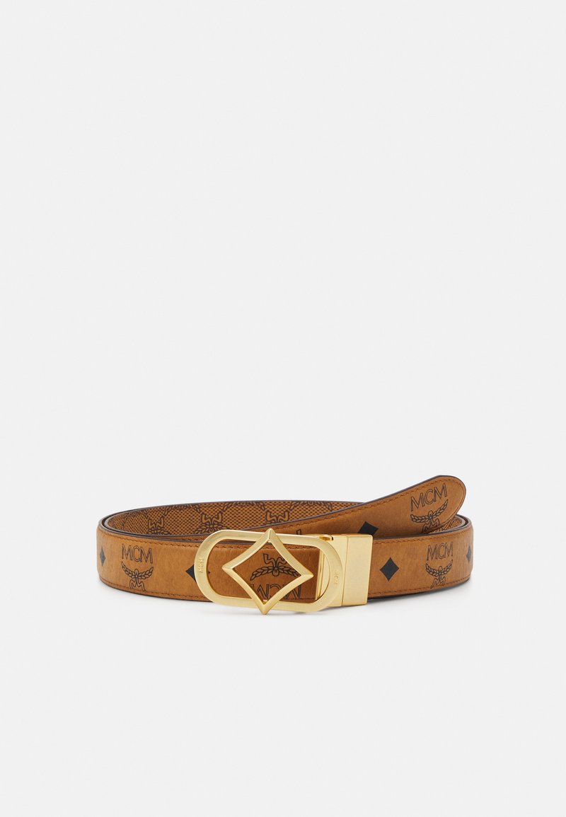 MCM DIAMOND BELT - Gürtel - cognac - Zalando.de