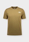 24/7 PENTADOME EMBOSSED SHORT SLEEVE - Спортна тениска - caraway seed