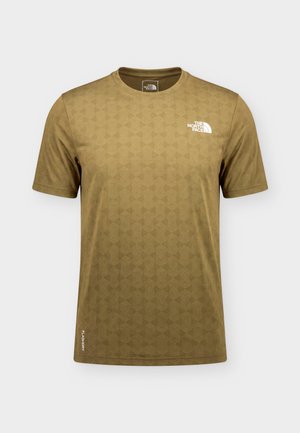 The North Face, 24/7 PENTADOME EMBOSSED SHORT SLEEVE - T-shirt de sport - caraway seed