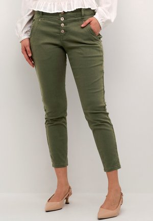 Slim fit jeans - green
