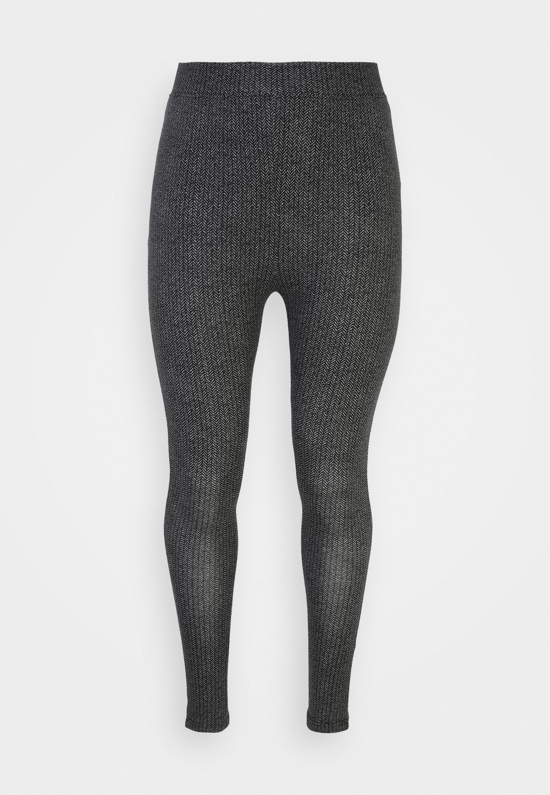 Damer HIGH WAISTED HERRINGBONE PRINTED - Leggings Damer HIGH WAISTED HERRINGBONE PRINTED - Leggings