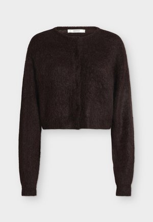Gestuz, CARDIGAN - Kardigán - ganache melange