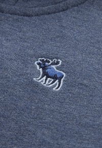 Abercrombie & Fitch ESSENTIALS FULL ZIP - Majica s kapuljačom i patentnim zatvaračem - vintage indigo heather