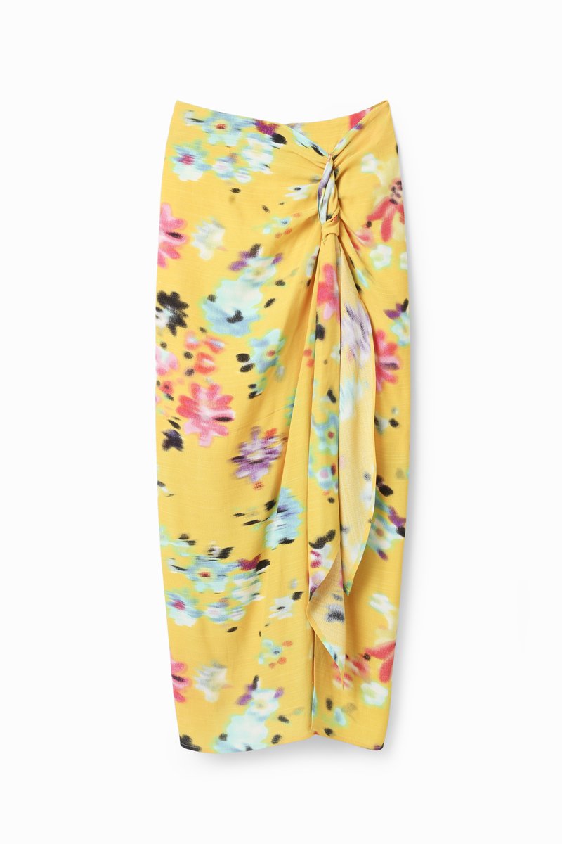 Desigual Kokerrok geel