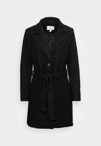 VILA VIMETIL COLLAR - Klasisks mētelis - black