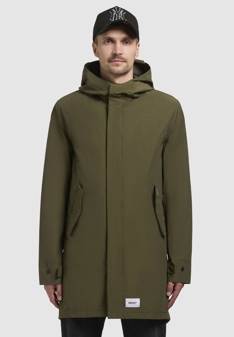 khujo KOLYA - Talvemantel - olivgrün
