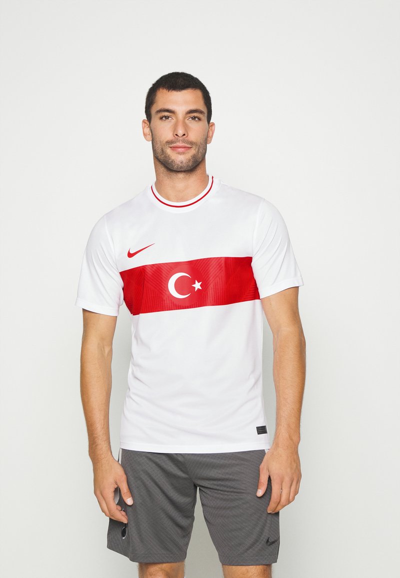 Nike Performance TURKEY HOME Futballmez white/university red/fehér