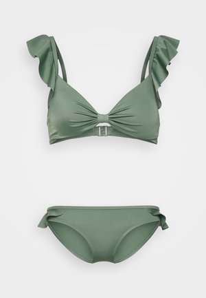 MINORI SET - Bikiny - green