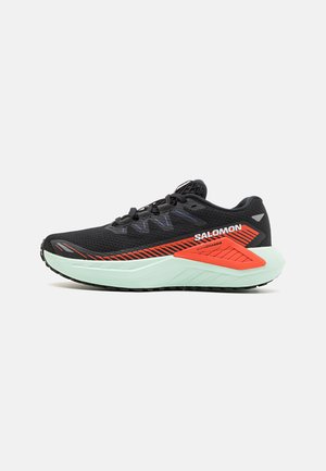 DRX DEFY GRVL - Løpesko for mark - black/cherry tomato/bay