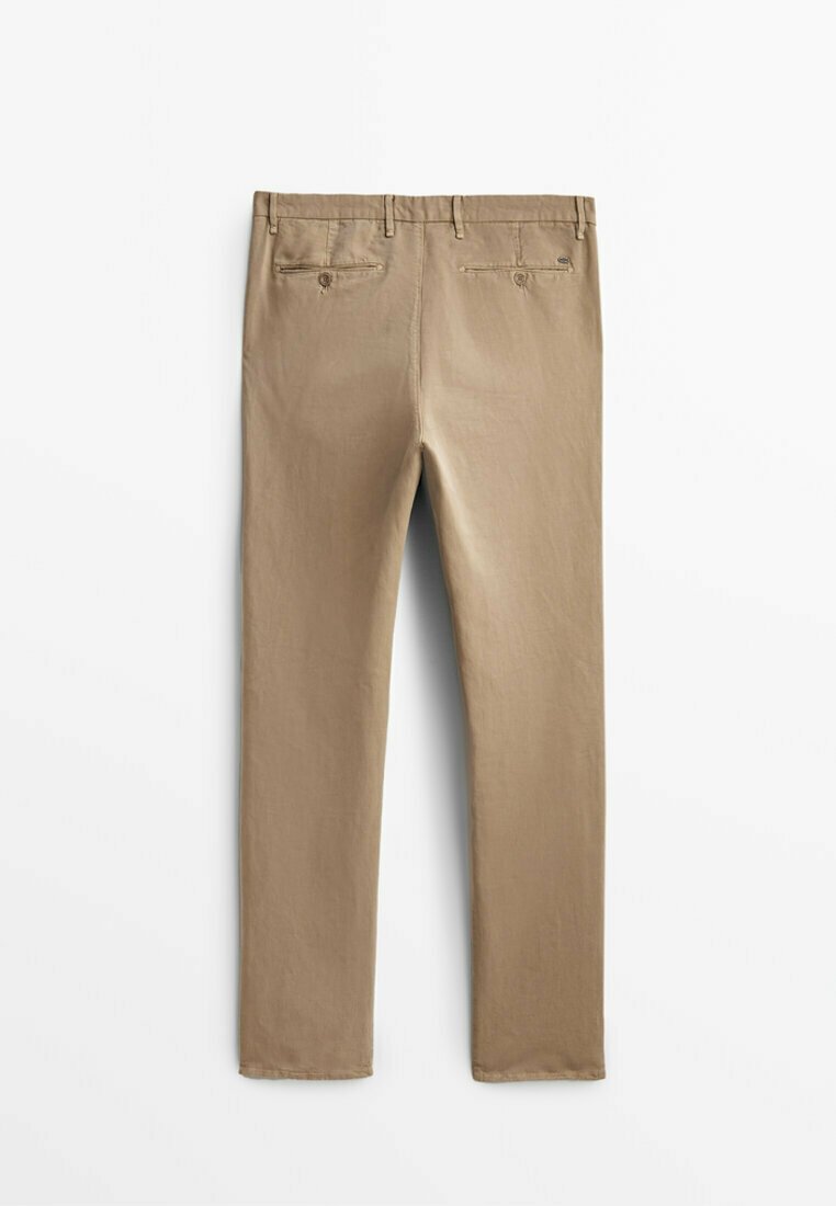 Herren Chinos | Massimo Dutti IM REGULAR-FIT Chino beige - IG47822 Herren Chinos | Massimo Dutti IM REGULAR-FIT Chino beige - IG47822