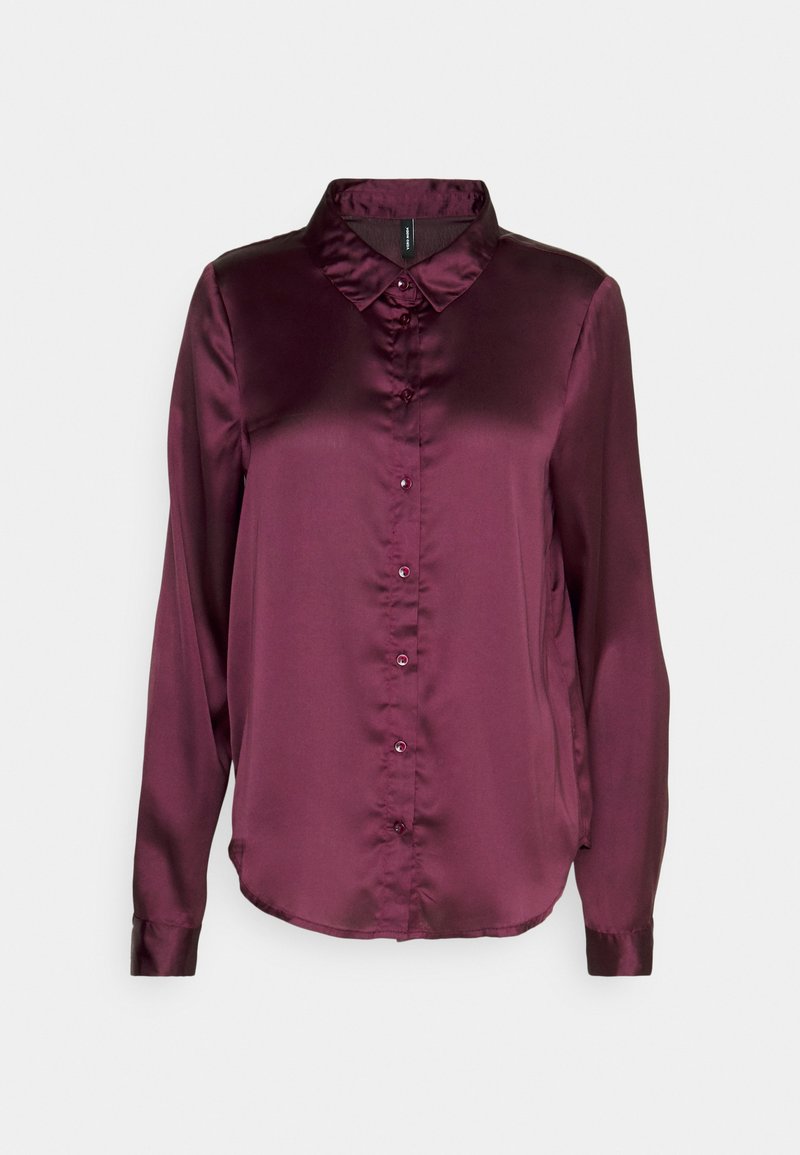 Vero Moda Tall Overhemdblouse bordeauxrood
