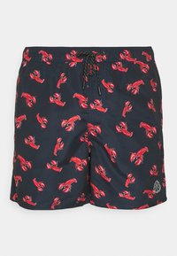 Jack & Jones JPSTFIJI AOP PACK LY SN - Shorts da mare - navy blazer