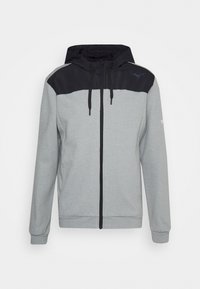 ATHLETIC JACKET - Camisola com fecho - gray melange