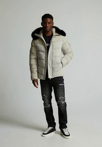Alessandro Zavetti LAVANDA POLY PUFFER JACKET - Ziemas jaka - white