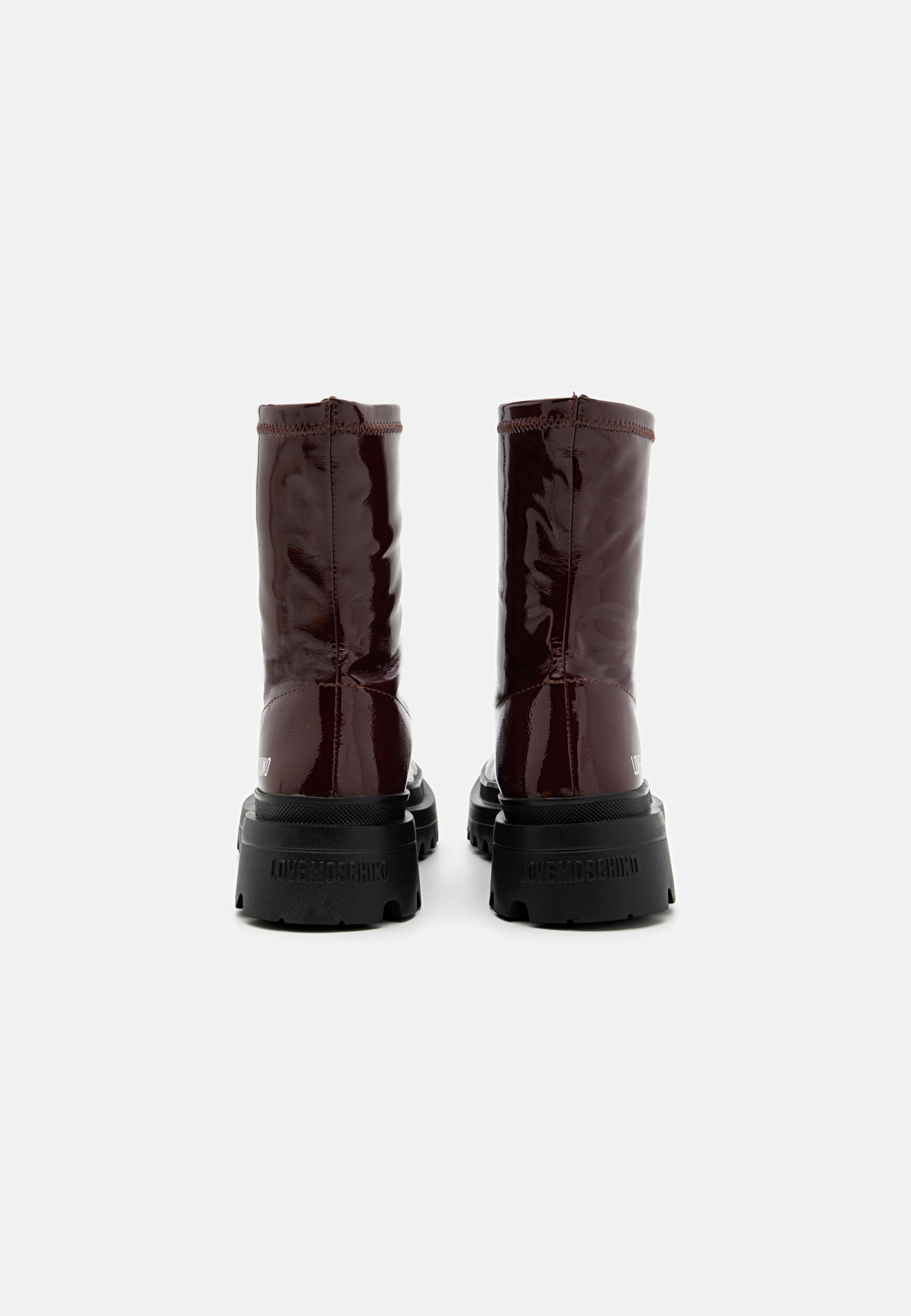 love moschino flatform ankle boots