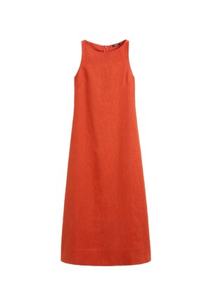 Massimo Dutti, Robe longue - orange
