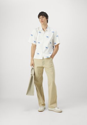 CAMEL REPEATE UNISEX - Skjortebluse - white/blue
