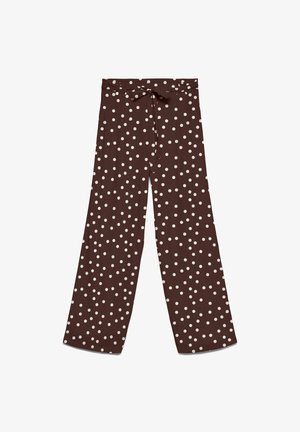 Vero Moda, TROUSERS VMELISA TROUSERS - Pantalon classique - chocolate martini