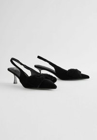 Next FOREVER COMFORT BOW REGULAR FIT - Klasiski papēži - black velvet