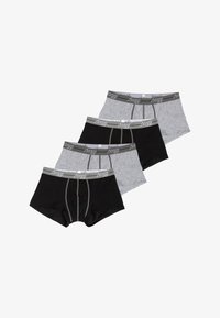 Selezionato, grigio e nero