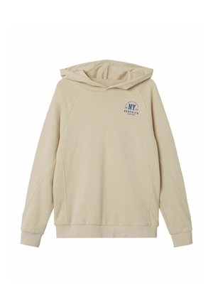 LOOSE FIT - Jersey con capucha - irish cream