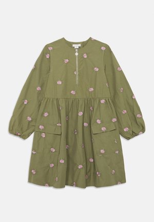 WOVEN DRESS - Vardagsklänning - verde