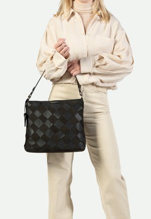 EVEN ELIN HOBO - Handbag - black