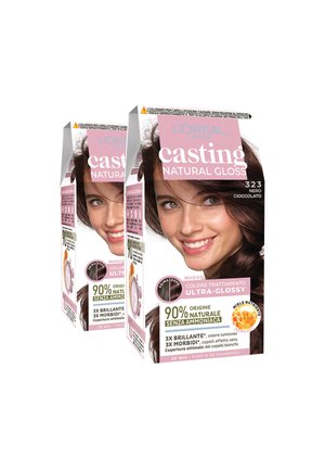 L'ORÉAL PARIS COLORAZIONE SEMIPERMANENTE CASTING GLOSS SENZA AMMONIACA COLORE TRATTAMENTO ULTRA GLOSSY - 2 PACK - Tinte capelli - nero cioccolato