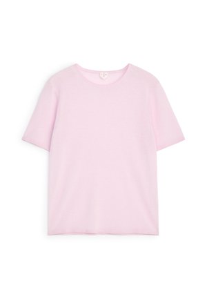 ARKET, ARKET PURE CASHMERE TOP - T-shirt basique - pink