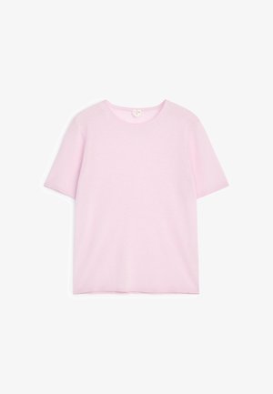 ARKET, ARKET PURE CASHMERE TOP - Camiseta básica - pink